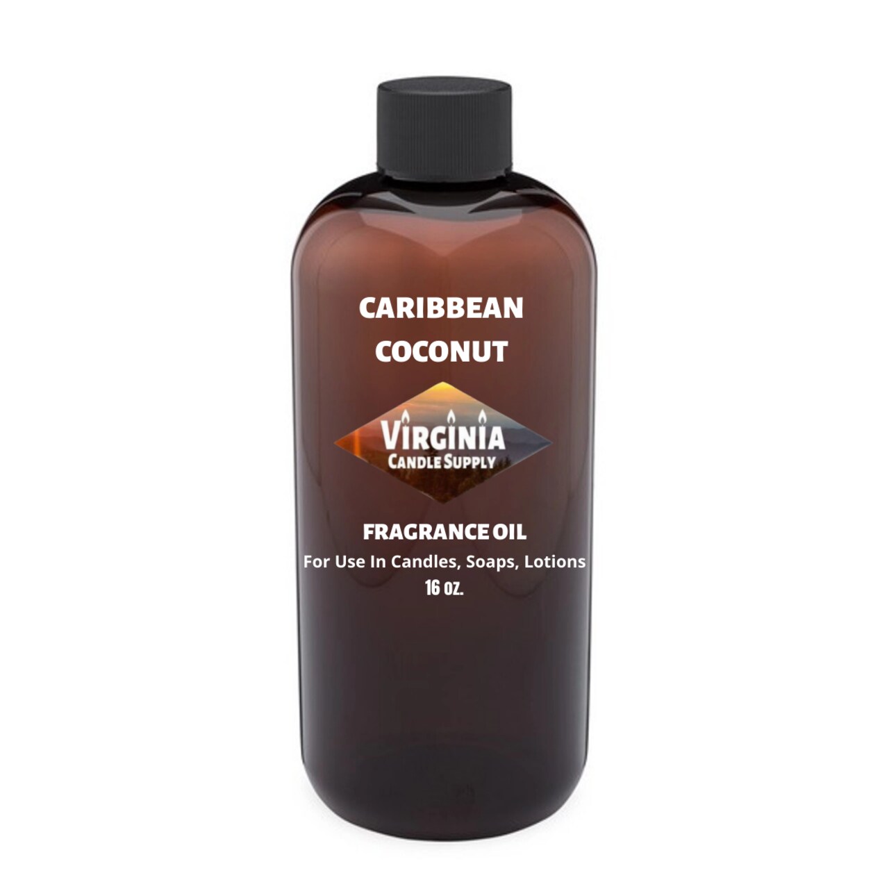 Caribbean Coconut Fragrance Oil (Our Version of the Brand Name) (16 oz Bottle) for Candle Making, Soap Making, Tart Making, Room Sprays, Lotions, Car Fresheners, Slime, Bath Bombs, Warmers…